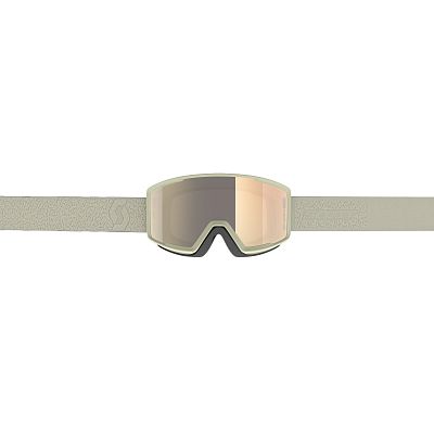 Превью Горнолыжная маска уменьшенного размера Маска горнолыжная SCOTT Factor Pro LS Light Beige/Bronze Chrome (283566-7362245)